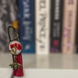Bookmark - Botanical Elegance - Handcrafted Resin Floral Bookmarks