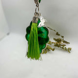 Rearview Mirror Car Charm - Garden Car Accessory