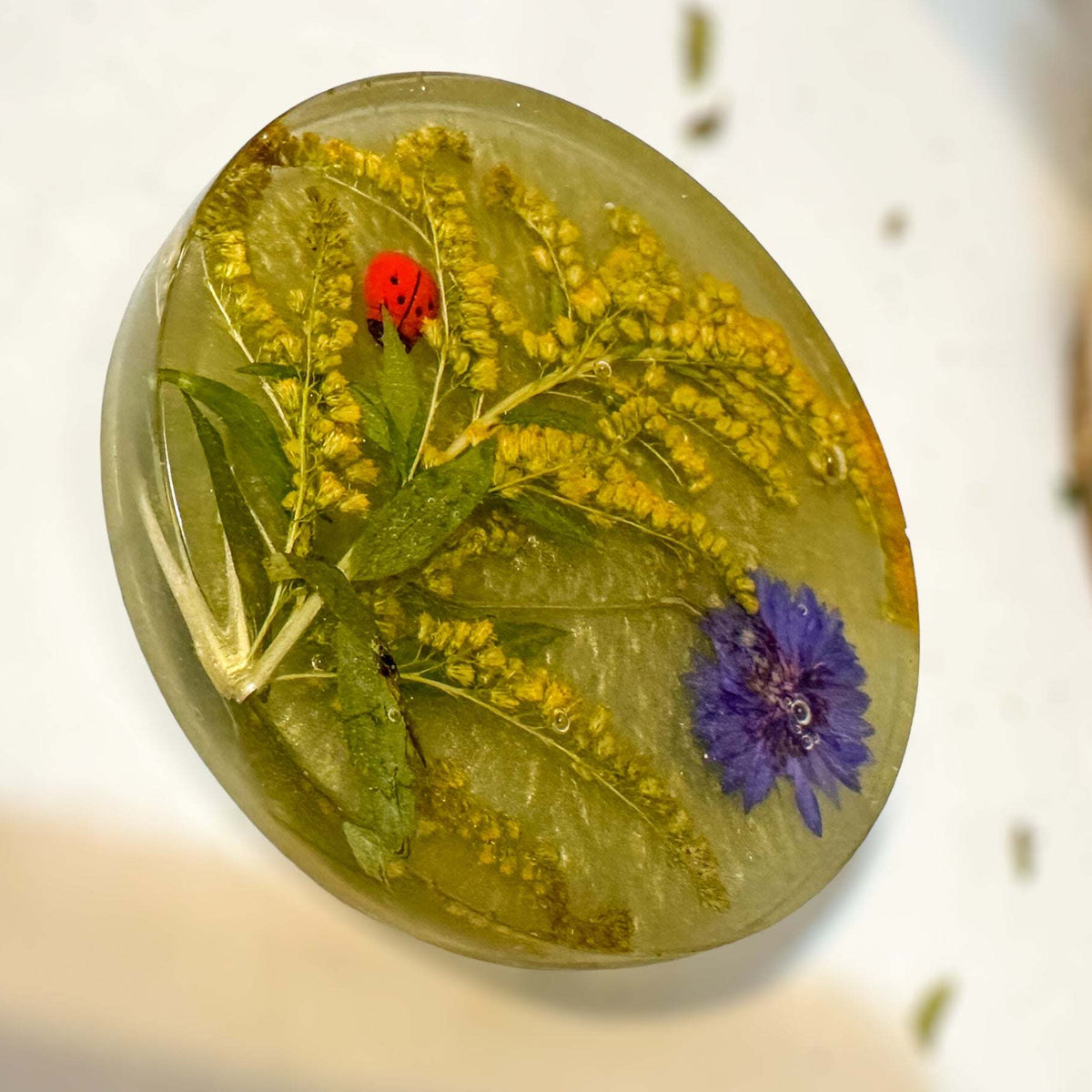 Garden Coaster Set - Blooms & Whimsy Handcraft Epoxy Resin Coasters