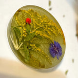 Garden Coaster Set - Blooms & Whimsy Handcraft Epoxy Resin Coasters