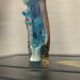 Epoxy Resin Bud Vase / Propagation Station Nature Decor