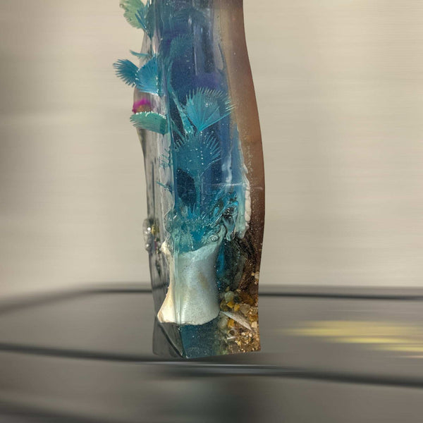 Epoxy Resin Bud Vase / Propagation Station Nature Decor