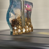 Epoxy Resin Bud Vase / Propagation Station Nature Decor