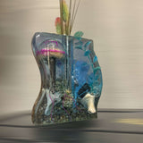 Epoxy Resin Bud Vase / Propagation Station Nature Decor