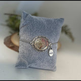 Wishful Whispers - Handmade Nature-Inspired Floral Bracelet 