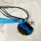 Seashell Car Charm - Ocean Car Accessory and Gift for Nature Lovers