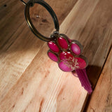 Keychain Handmade with Glow in the Dark Resin  - Love Your Pet Theme