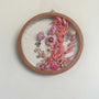 Suncatcher Wall Decor - Pretty in Pink Pressed Floral Rustic Charm