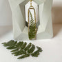 Fern Cascade Earrings - Minimalistic Meets Boho Style - Pressed Ferns
