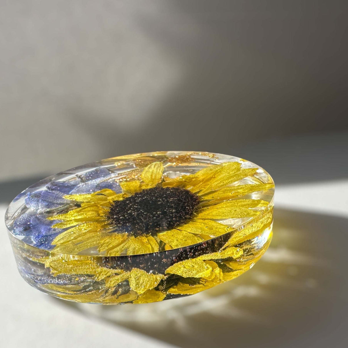 Golden Blooms Sunflower Coaster - Stylish Home Decor Sunflower Accent
