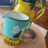 Golden Blooms Sunflower Coaster - Stylish Home Decor Sunflower Accent