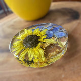 Golden Blooms Sunflower Coaster - Stylish Home Decor Sunflower Accent