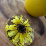 Golden Blooms Sunflower Coaster - Stylish Home Decor Sunflower Accent