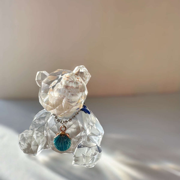 Ocean Inspired Adorable Handmade Coastal Bears with Ocean Charms