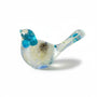 Blue Petal Dreams - Blue Dandelion Resin Bird
