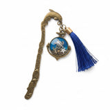 Ocean Anchor Bookmark ocean resin bookmark handmade with real sand seashells and sea turtle in silver anchor charm Anchor Bookmark ocean resin bookmark handmade with real sand seashells and sea turtle in antique bronze anchor charm