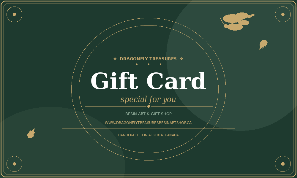 Dragonfly Treasures Gift Card