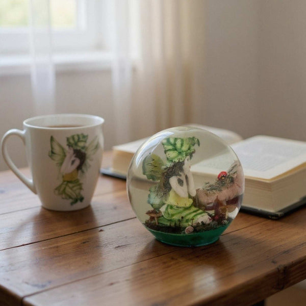 Fairy Treasures - Enchanted Forest Handmade Resin Fairy Sphere