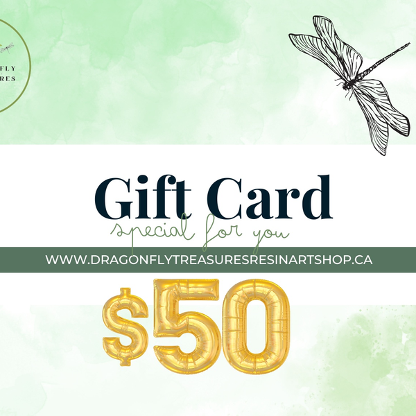 Dragonfly Treasures Gift Card