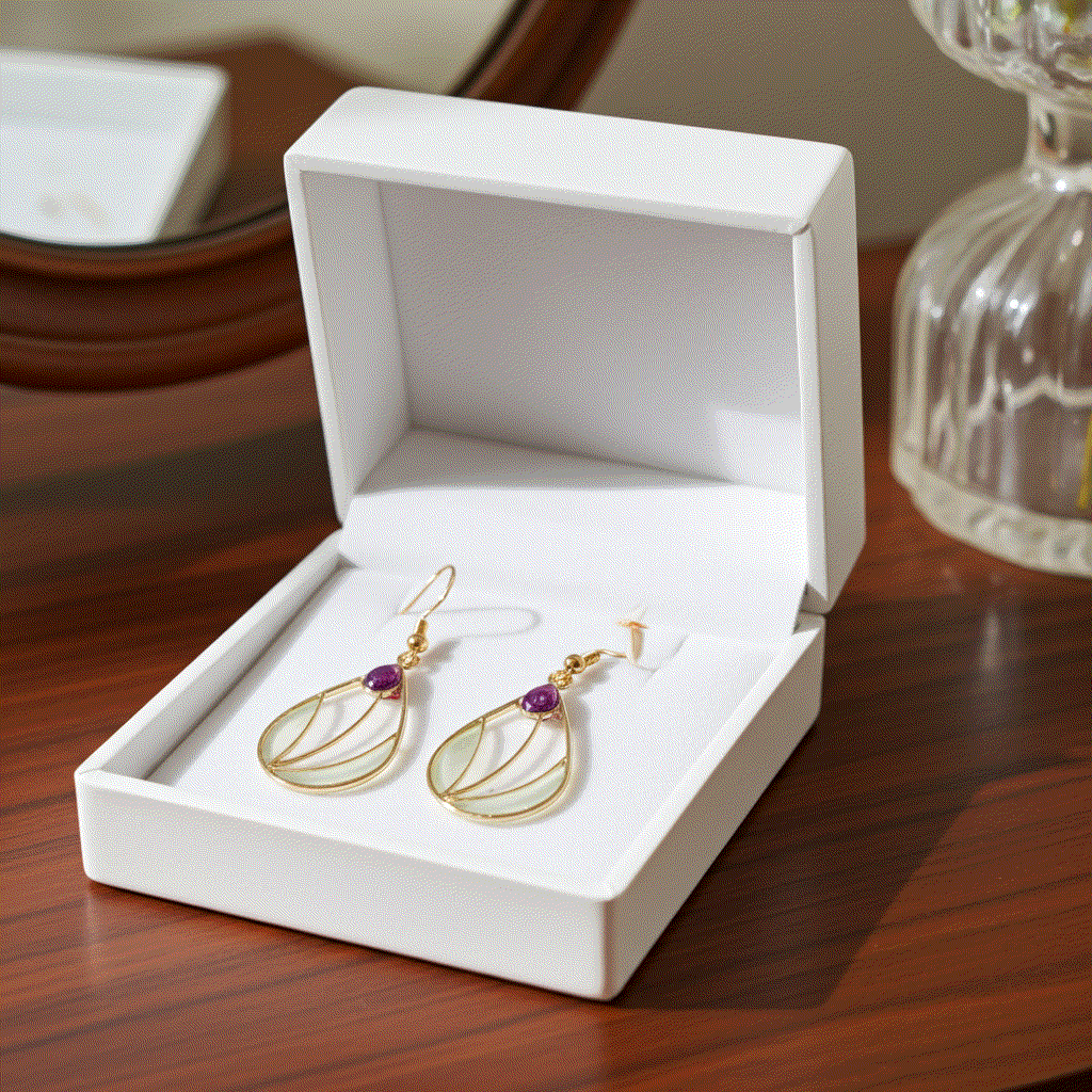 Tulip Dreams: Handcrafted Resin Earrings in Vibrant Tulip Hues