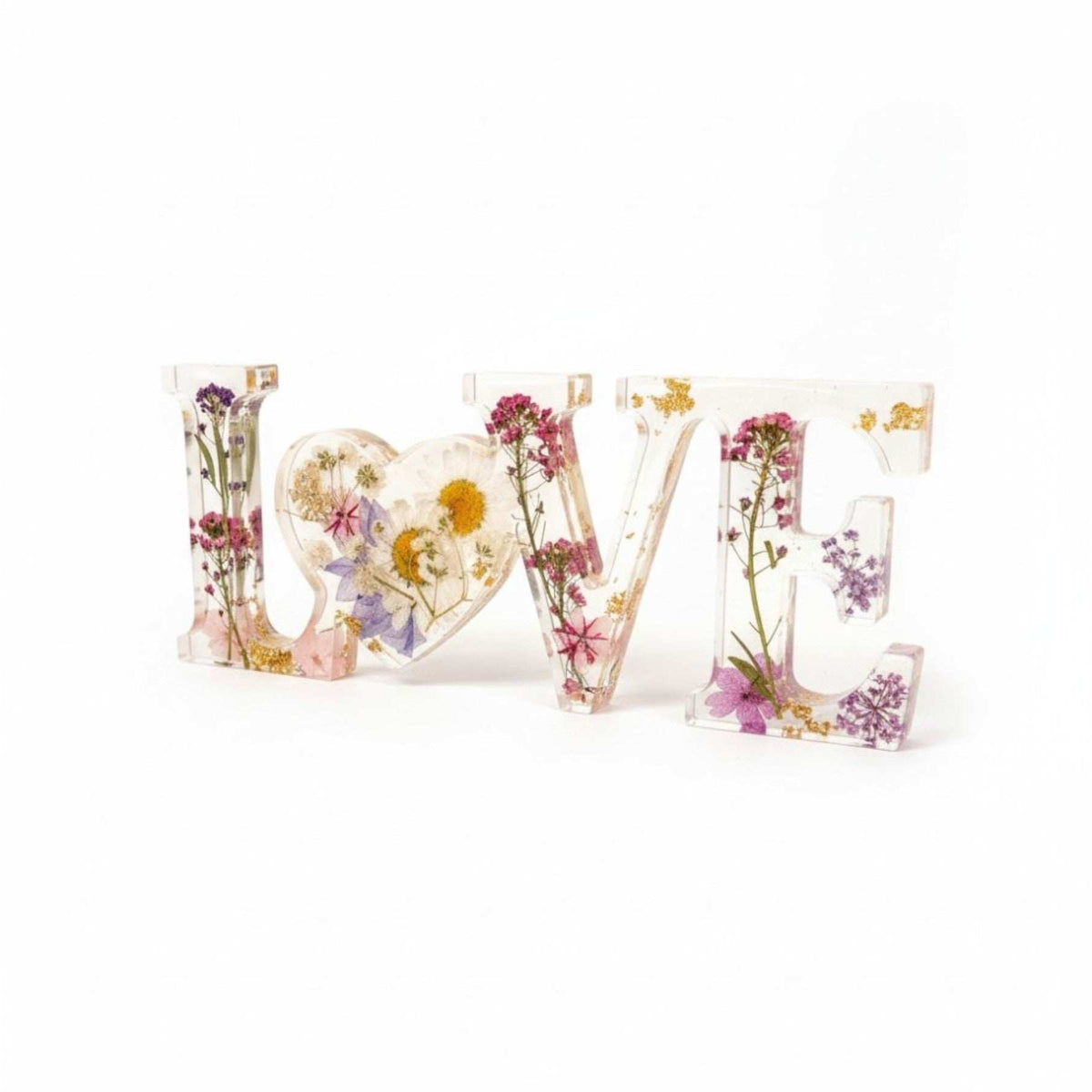 Daisy Floral Love Sign: Sweet Devotion Botanical Art