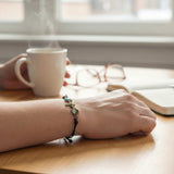 Pet Memorial Bracelet - Handmade Pet Paw & Heart Memorial Bracelet