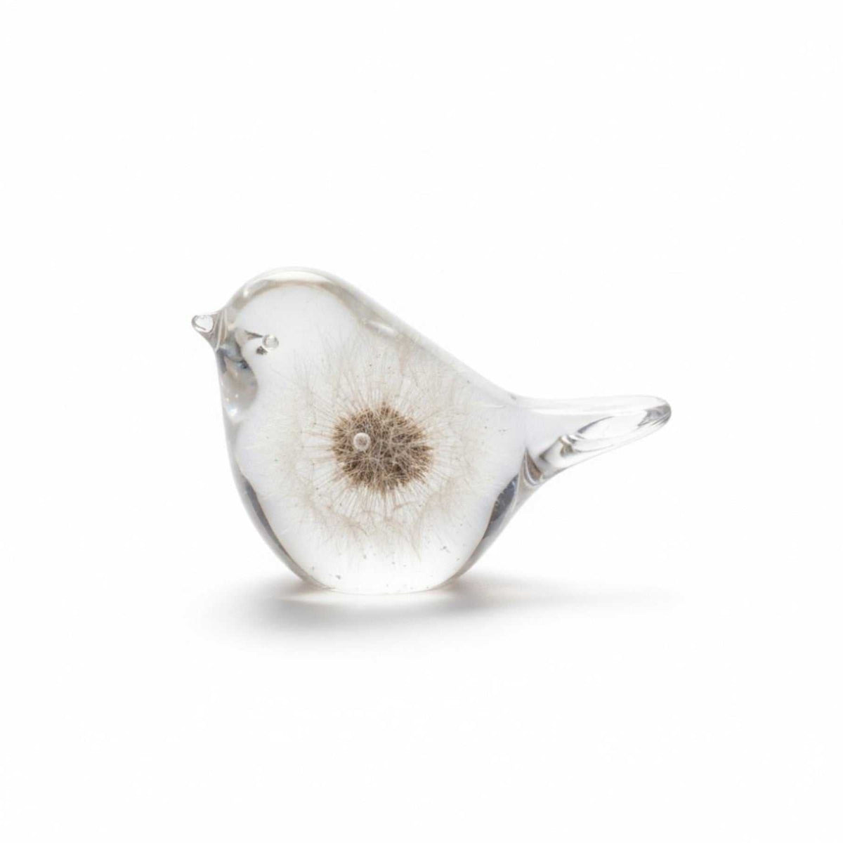 Dandelion Birds Whisper Wish - Handmade Dandelion Resin Bird