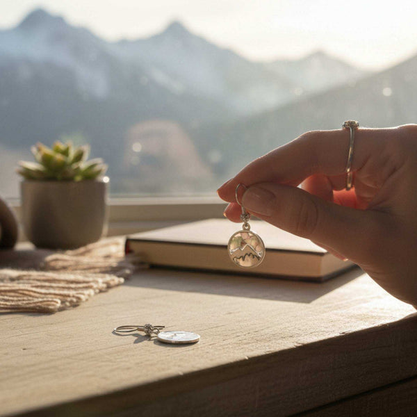 Mountain Jewelry Bundle-Northern Lights Bracelet Pendant & Earring Set