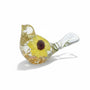 Sunflower Sunny Songibrd - Handmade Pressed Flower Resin Bird Decor