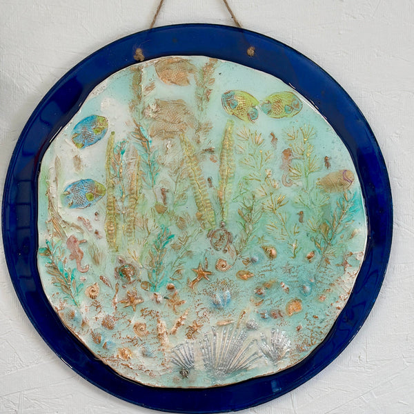 Sea Portal - Under the Sea Handmade Ocean Resin Wall Art