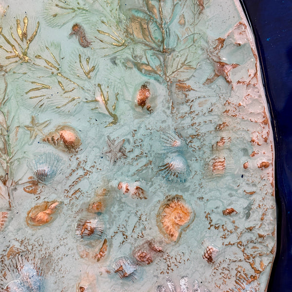 Sea Portal - Under the Sea Handmade Ocean Resin Wall Art