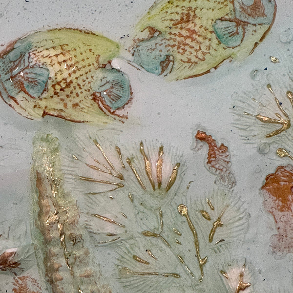 Sea Portal - Under the Sea Handmade Ocean Resin Wall Art