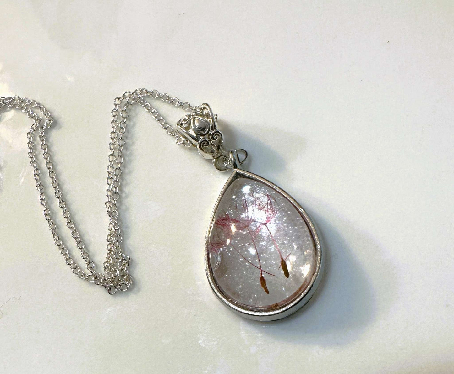Fairy Pendant - Silver Wishes