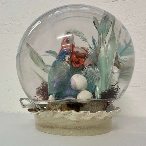 Ocean Sphere Resin Under the Sea Handmade Lighted Home Decor 