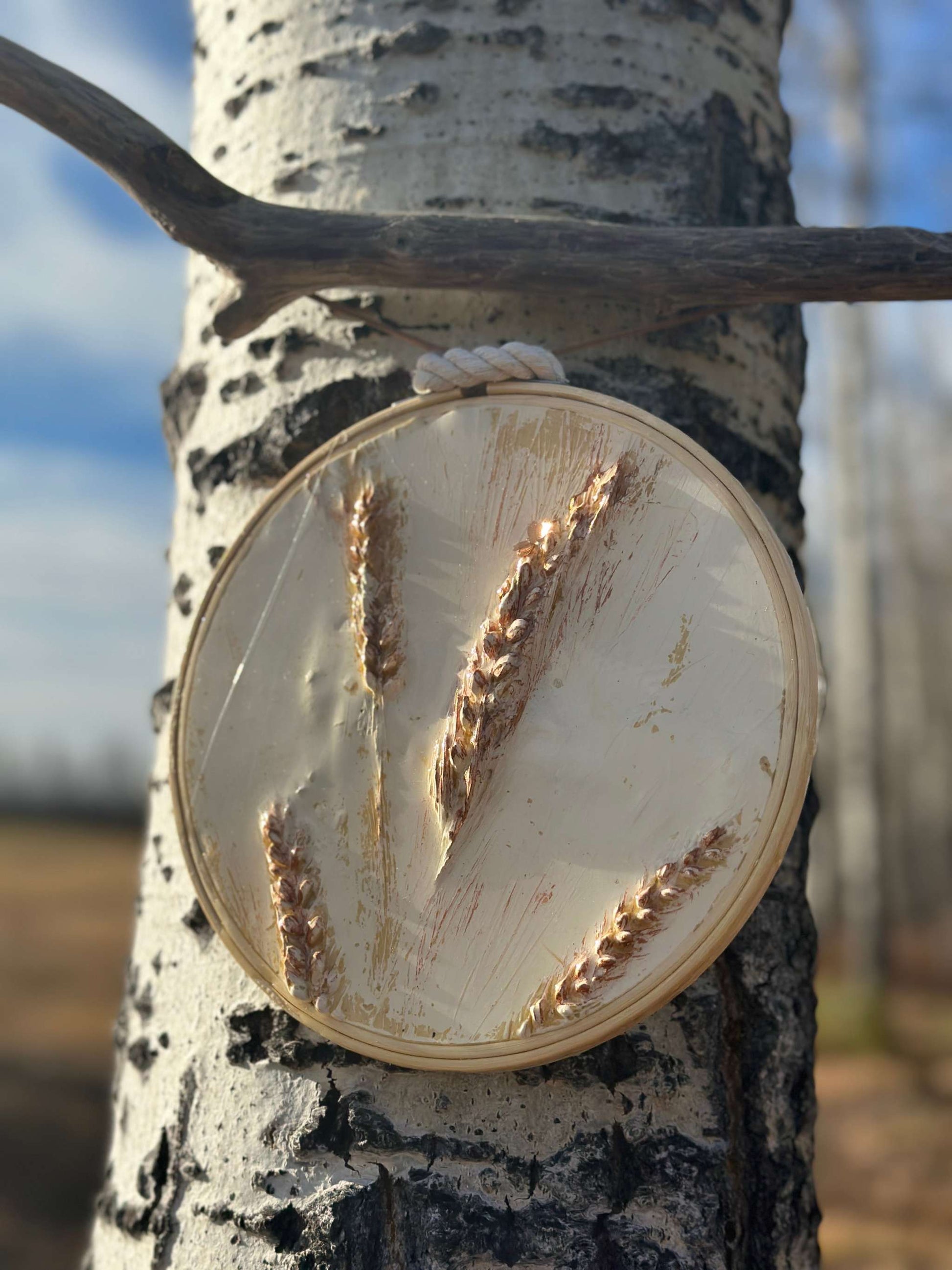 Field of Dreams - Handmade Epoxy Resin Wall Art Insipred by Nature